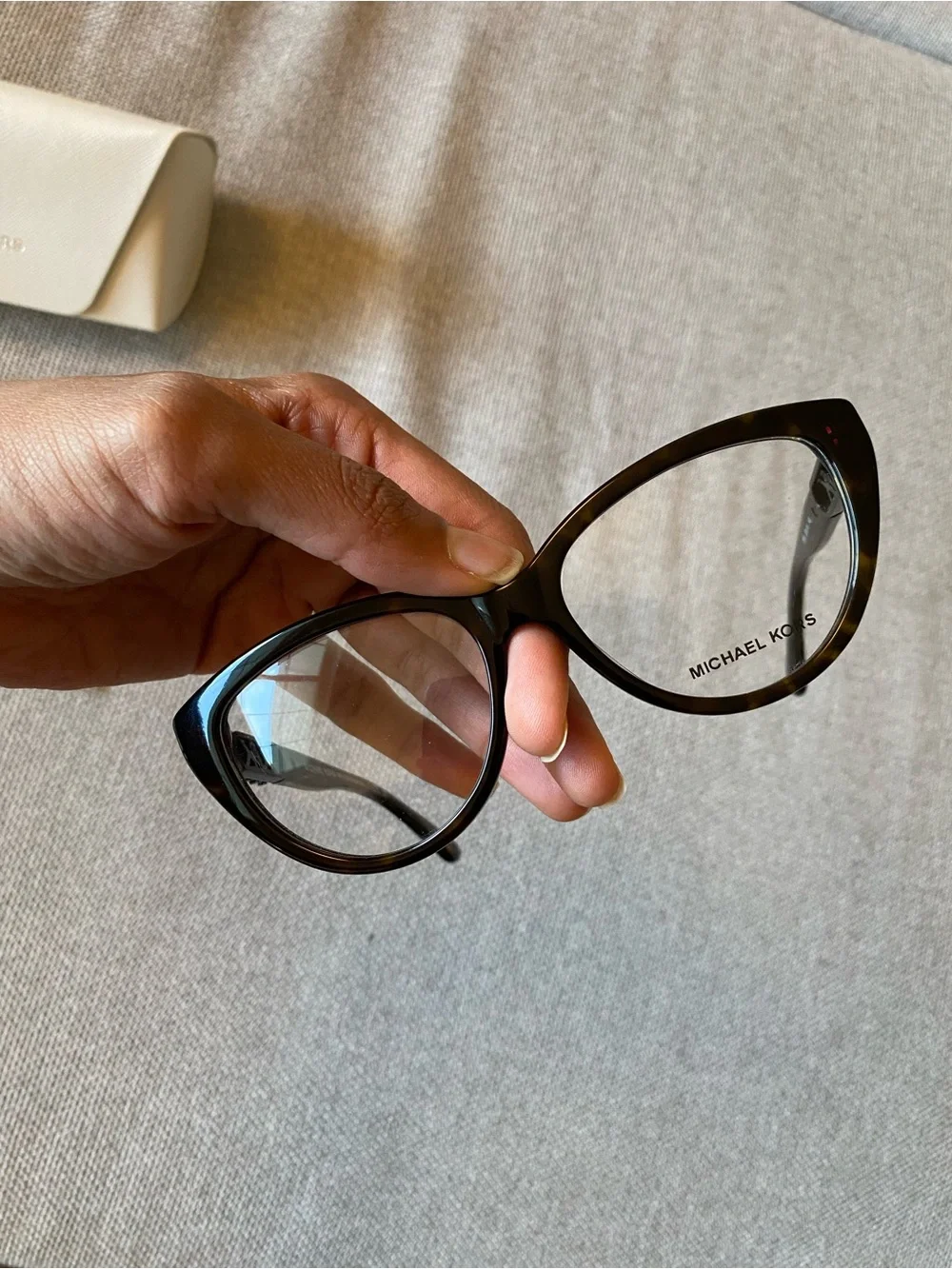 Michael Kors Cat-Eye Eyeglass Frames - Black Tortoiseshell